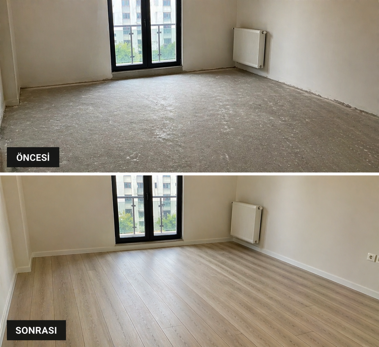 Parke ve laminat uygulamamız görseli 2